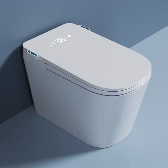 2023 Egns Automatic European Sensor Bathroom Intelligent Heated Smart Toilet Voice Control Smart Toilet Bowl