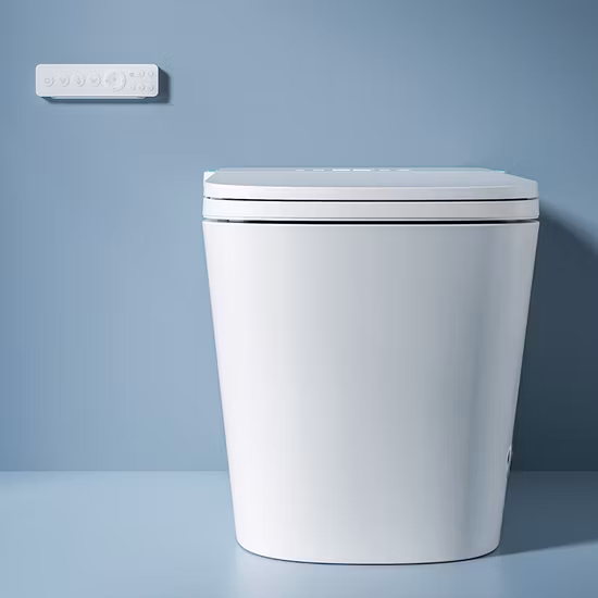 2023 Egns Automatic European Sensor Bathroom Intelligent Heated Smart Toilet Voice Control Smart Toilet Bowl