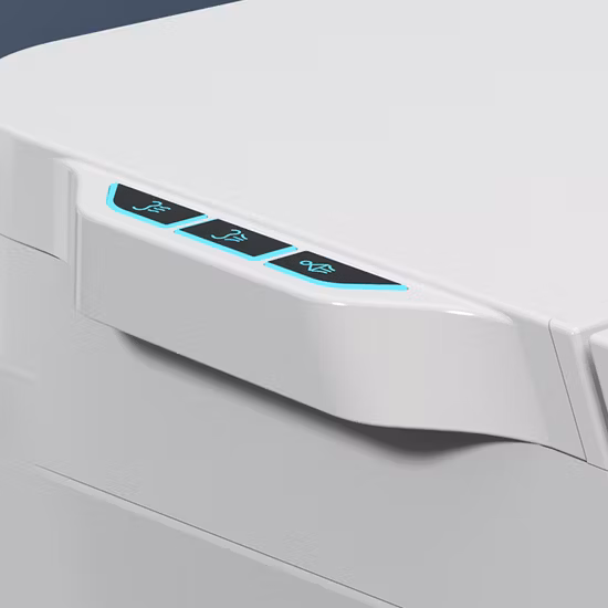 2023 Egns Automatic European Sensor Bathroom Intelligent Heated Smart Toilet Voice Control Smart Toilet Bowl