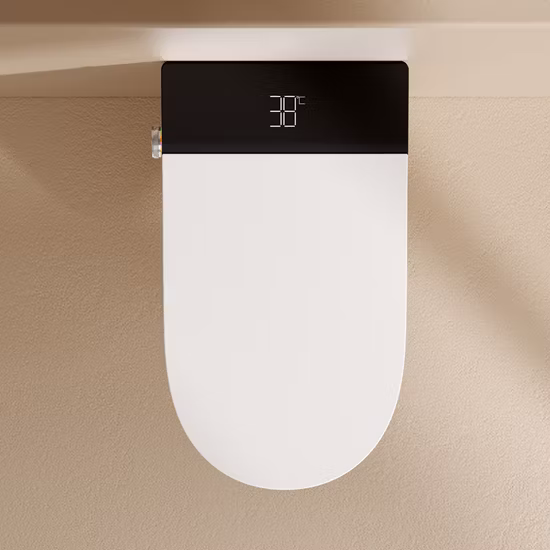 Black Smart La migliore nuova toilette elettrica sospesa a parete intelligente